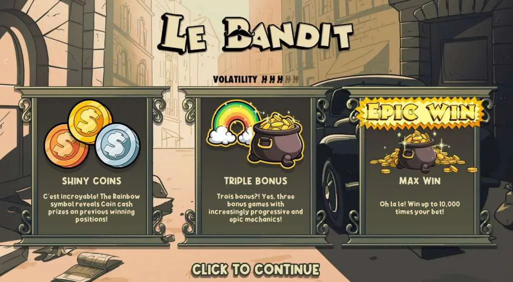 Слот Le Bandit.